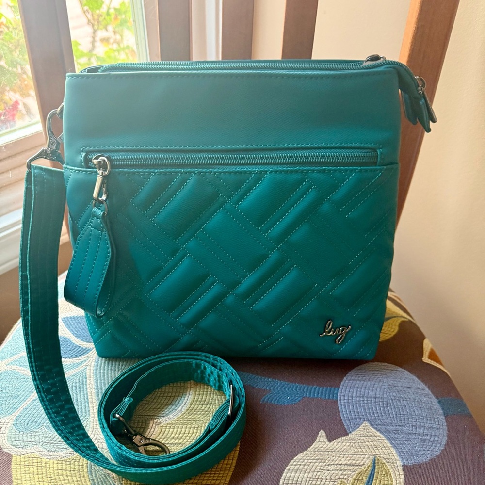 LUG Double Dip Satin Luxe VL Crossbody Bag